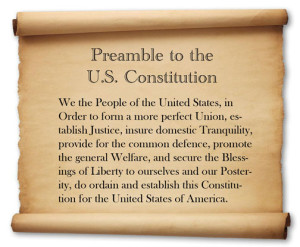 U.S. Constitution Preamble 3